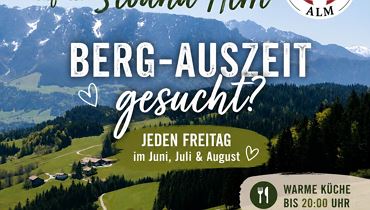 Feierabend auf der Alm
