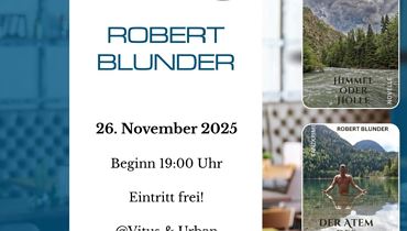 Lesung Robert Blunder